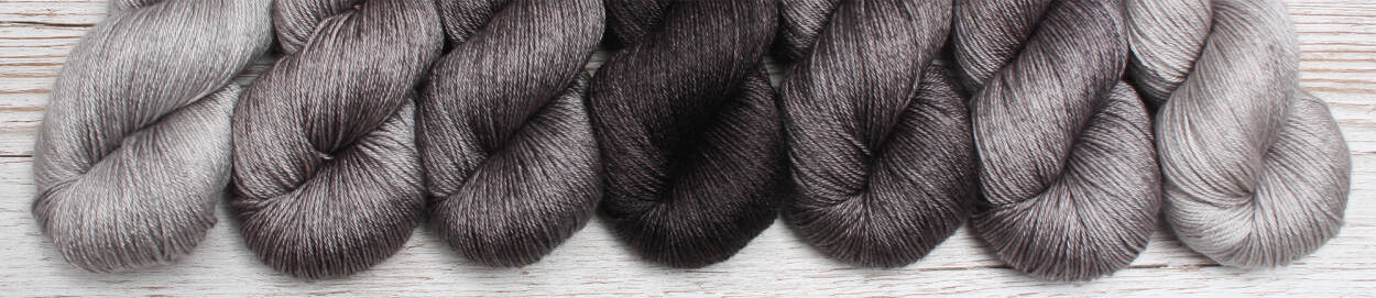  50% Silk, 50% Wool (Merino Superwash) -...