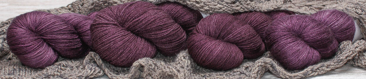  First-class and exclusive hand-dyed Yak Yarns...